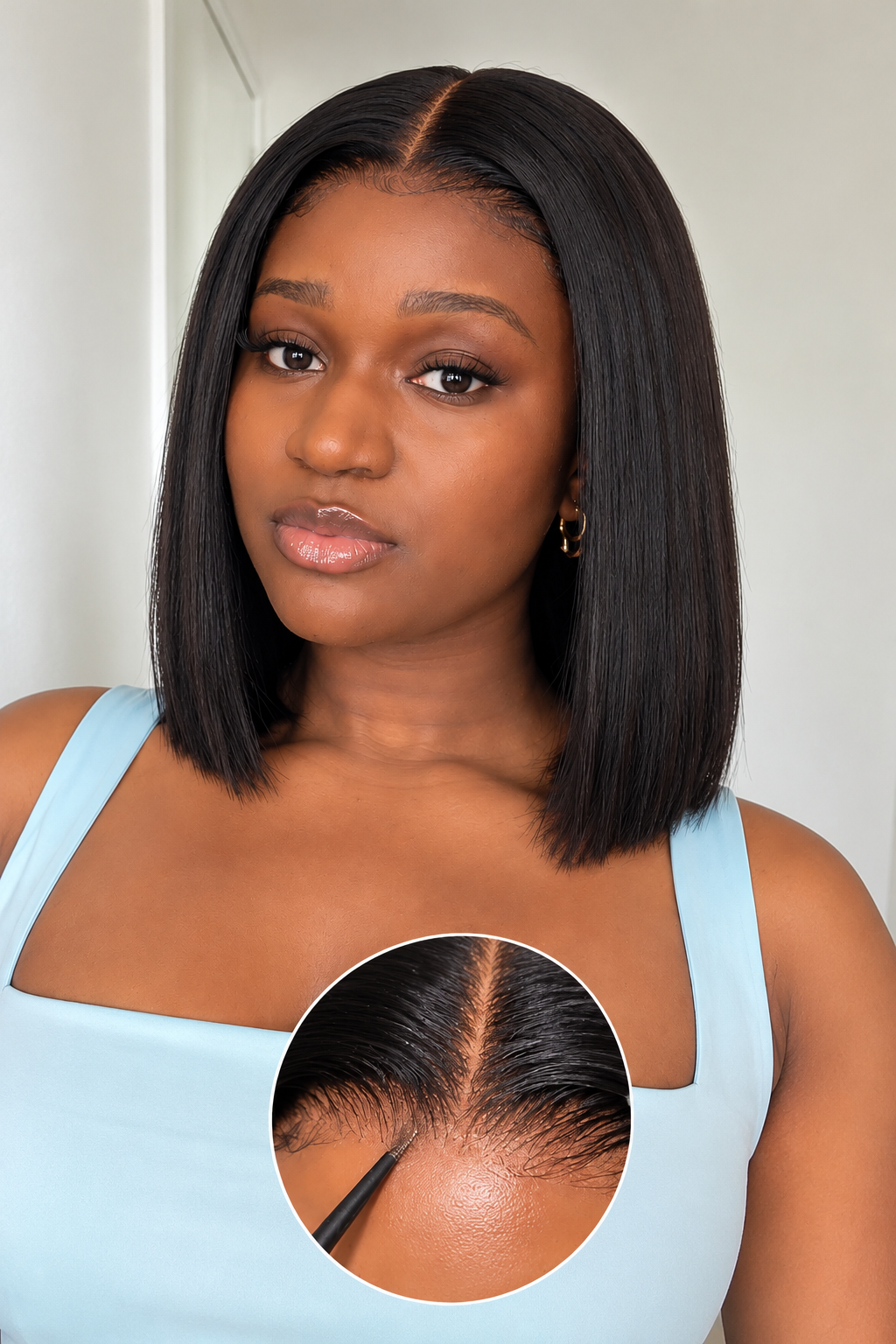 Yará Bone Straight Wig | 4x4 Transparent Lace Closure
