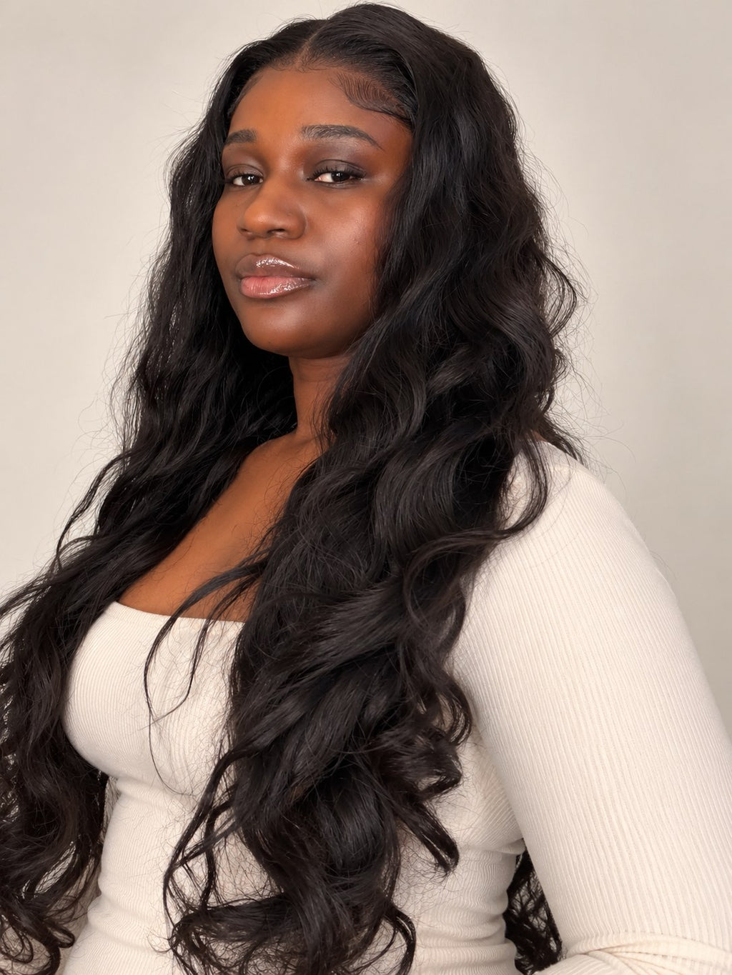 Yará Natural Wavy Perücke 22 Inch, Seitenansicht